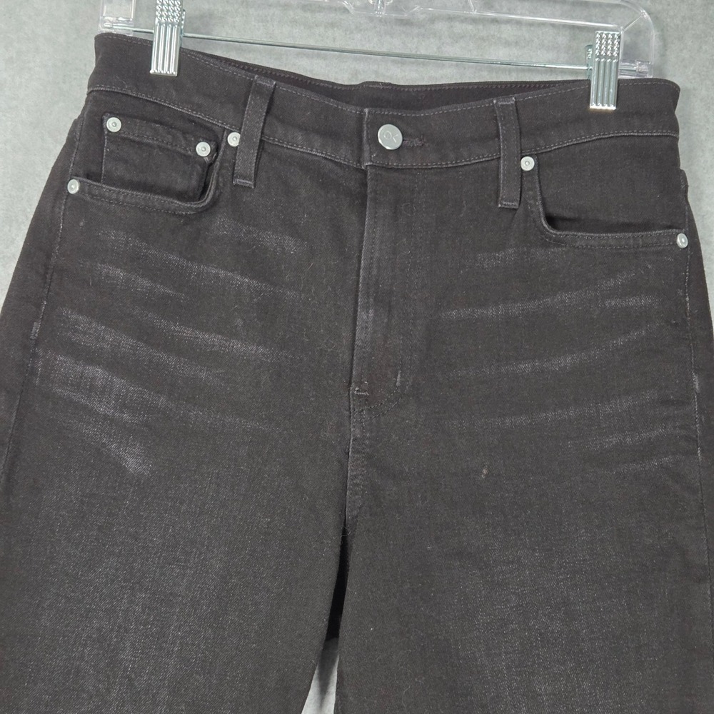 Outerknown Women 30 S.E.A.‎ Jeans Hudson Skinny Black Denim Jeans USA Organic
